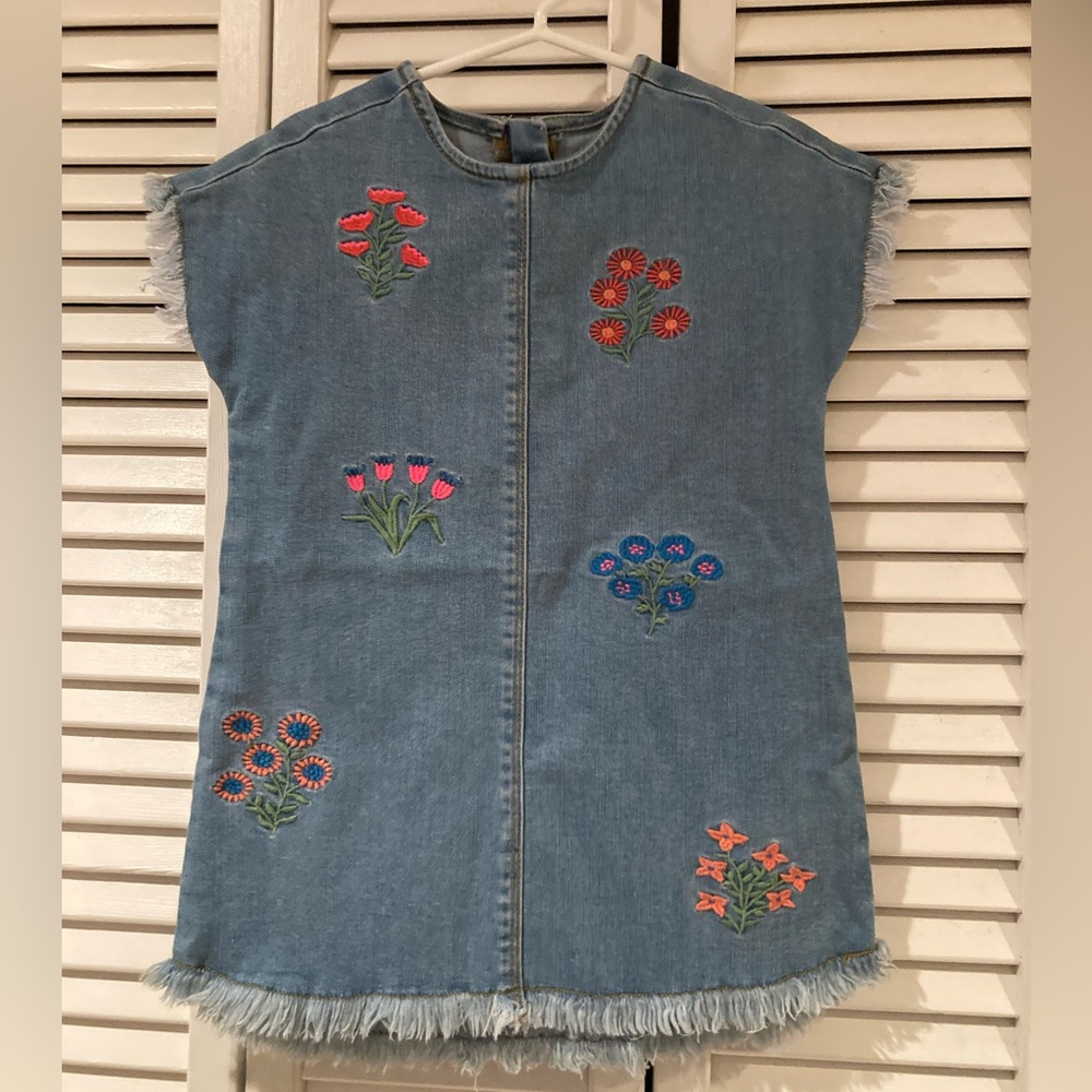 Tucker + Tate Embroidered Denim Dress